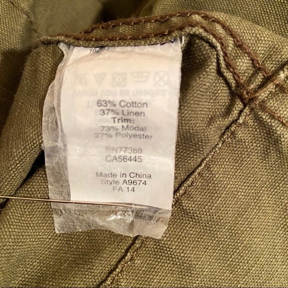 Army Green Quilted Jacket - Picture 4 of 7